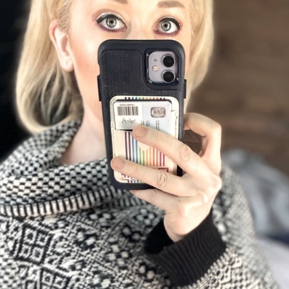 30%OFF BUNDLES! ANTHROPOLOGIE TUNIC SWEATER OVERSIZED NORDIC PATTERN COWL ZIPPER - Picture 9 of 9